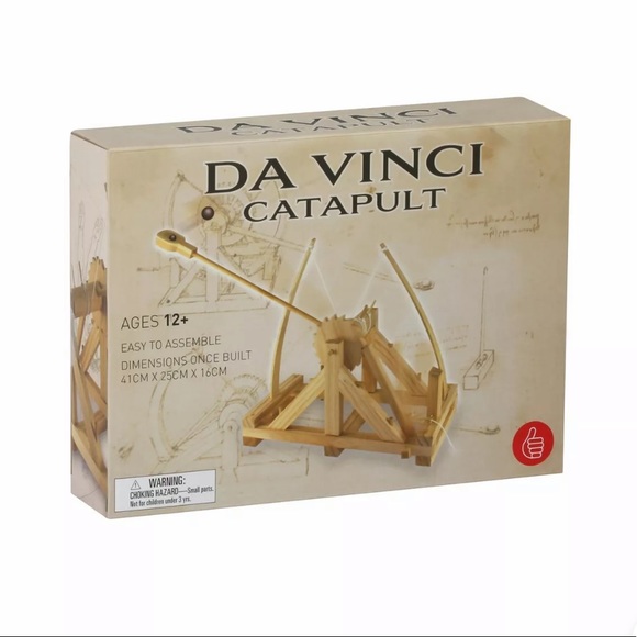 DaVinci Catapult wood easy to assemble 12+ - Picture 5 of 6